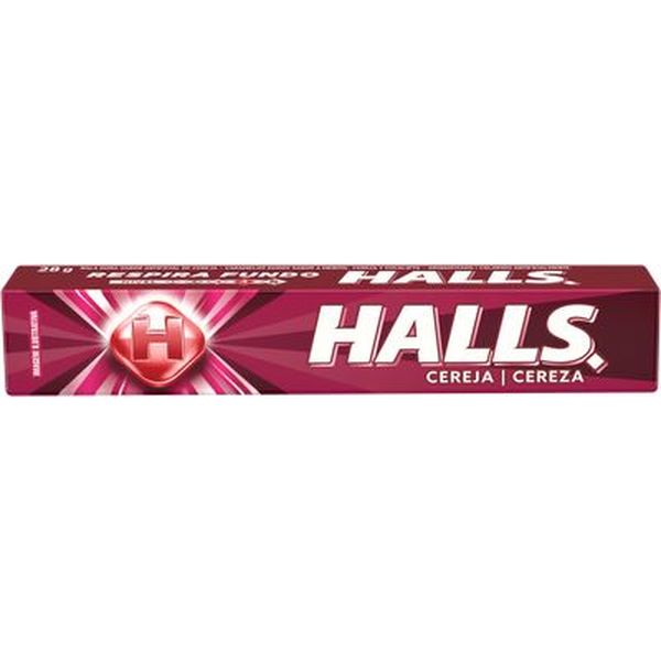 Bala Halls Cereja 28g