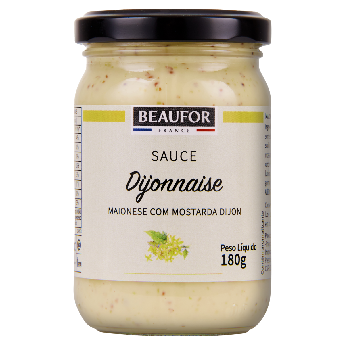 Maionese Fr Beaufor Com Mostarda De Dijon 180g