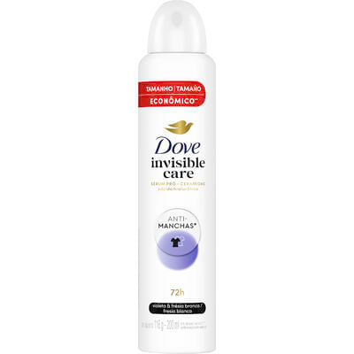 Desodorante Aerossol Dove Invisible Care Fem 200ml