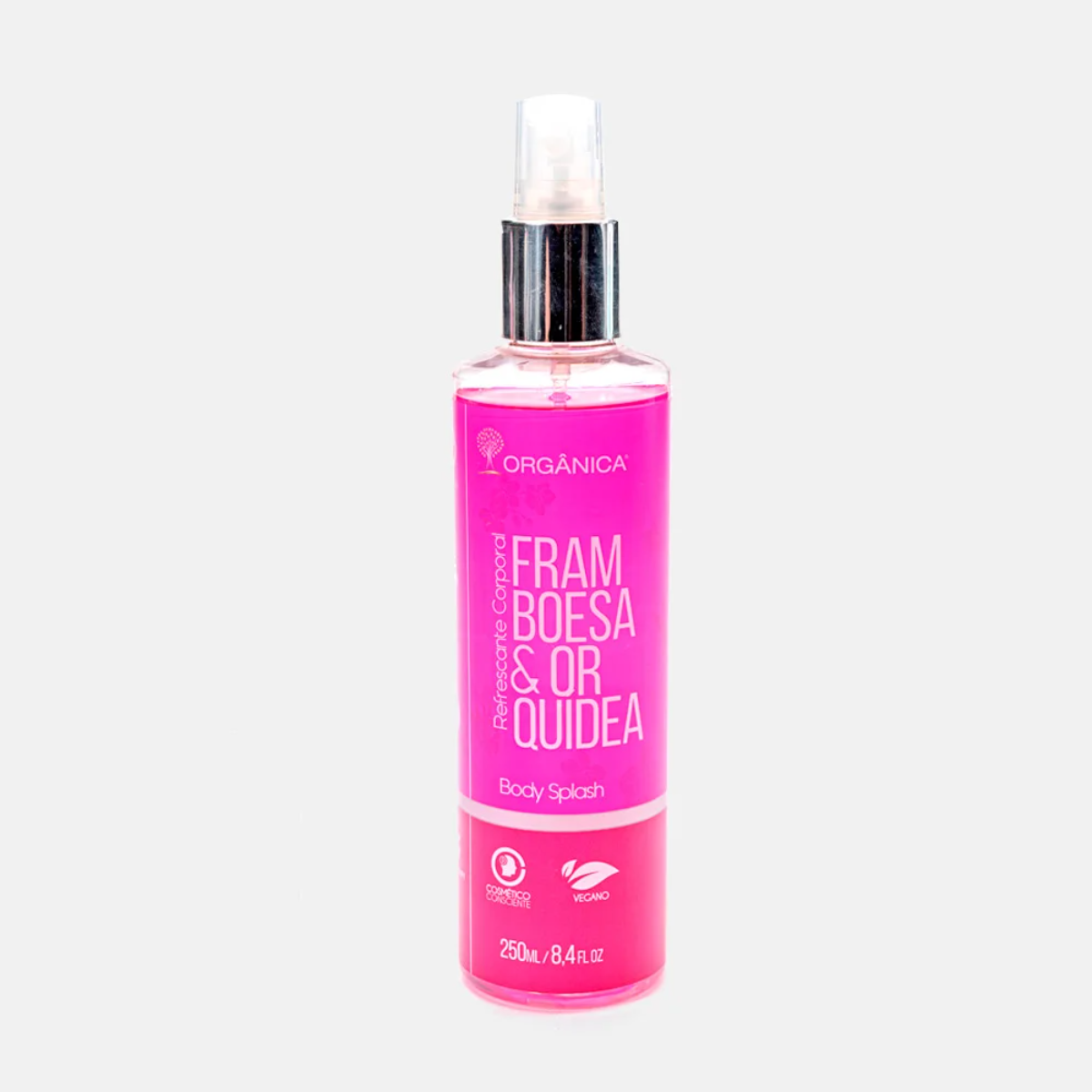Body Splash Corporal Framboesa e Orquídea 250ml