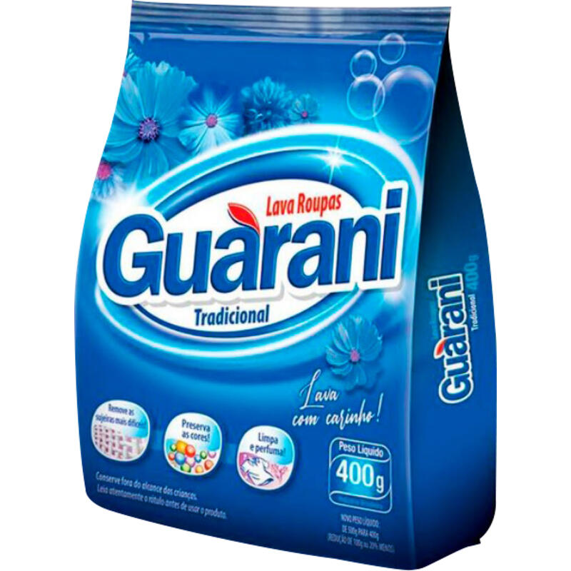 Lava Roupas em Pó Guarani Tradicional 400g