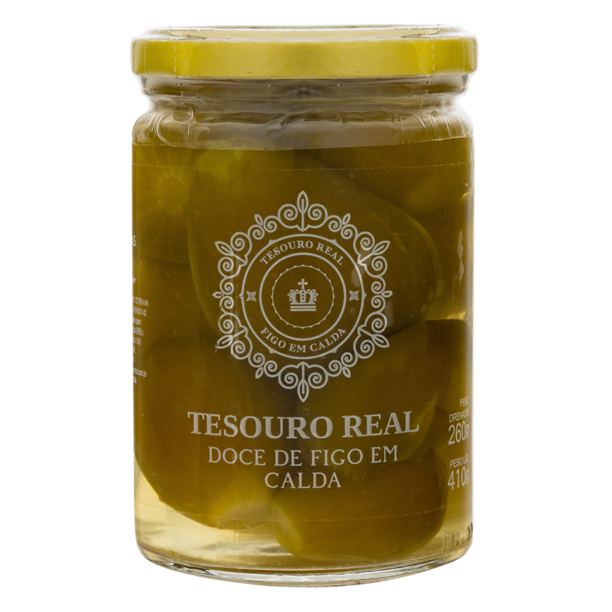 Figo em Calda Tesouro Real Gourmet Vidro 260g