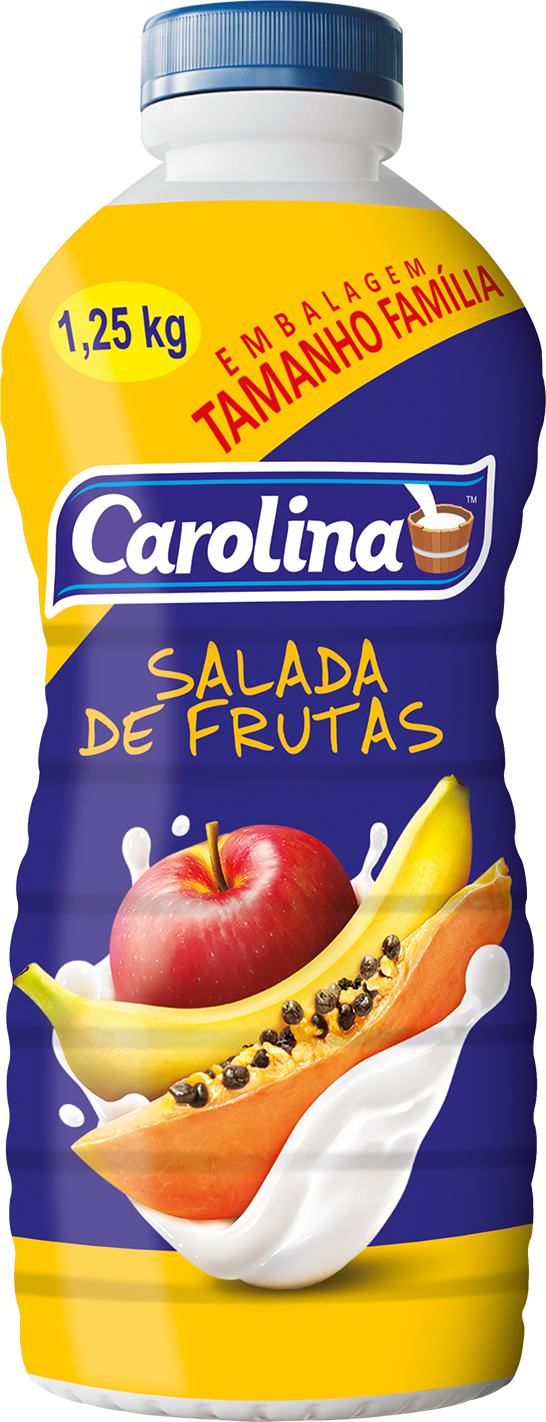 Bebida Lactea Salada De Frutas Carolina 1250g