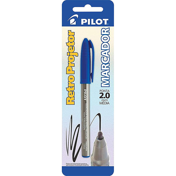 Caneta Retroprojetor Pilot 2.0mm