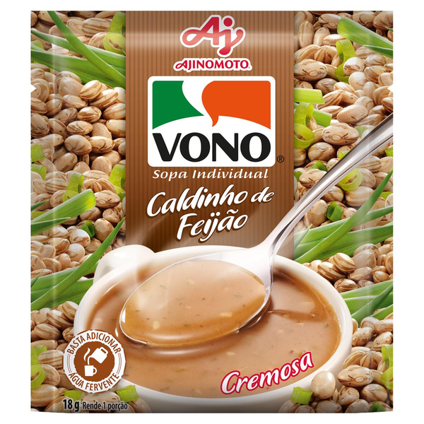 Sopa de Caldinho de Feijão Vono 18g
