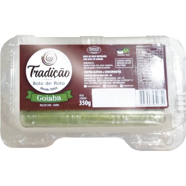Bolo de Rolo Tradição Goiabada 350g
