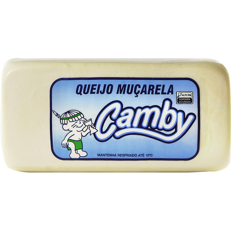 Queijo Mussarela Camby F4 Preço por quilo na peça