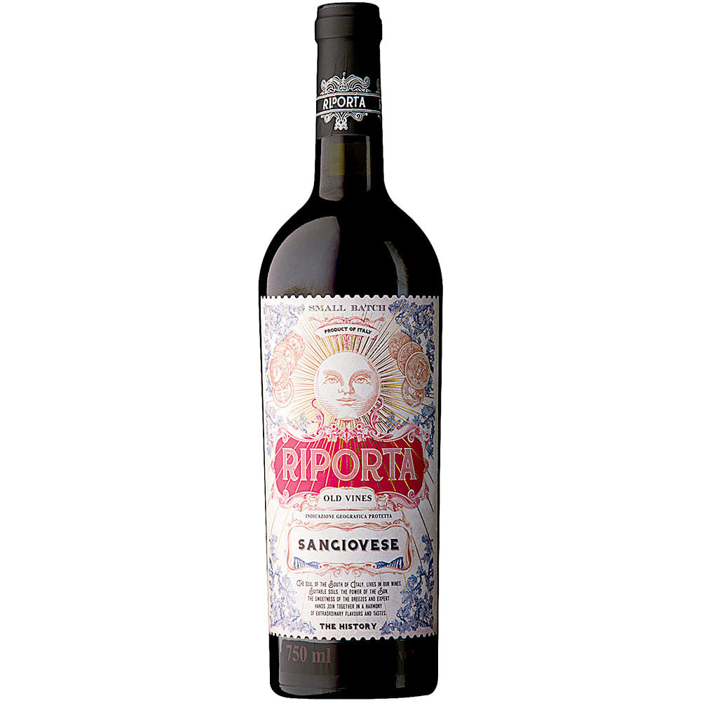 Riporta Sangiovese Italiano Vinho Tinto 750ml