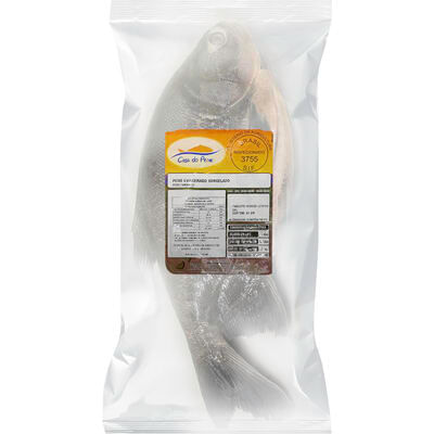 Peixe Tambaqui Evisc Casa do Peixe Cong Preço por quilo no pct