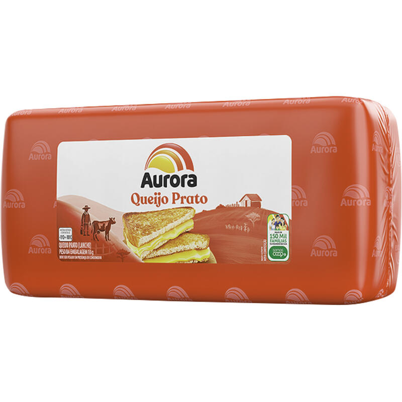 Queijo Prato Aurora Preço por quilo na peça