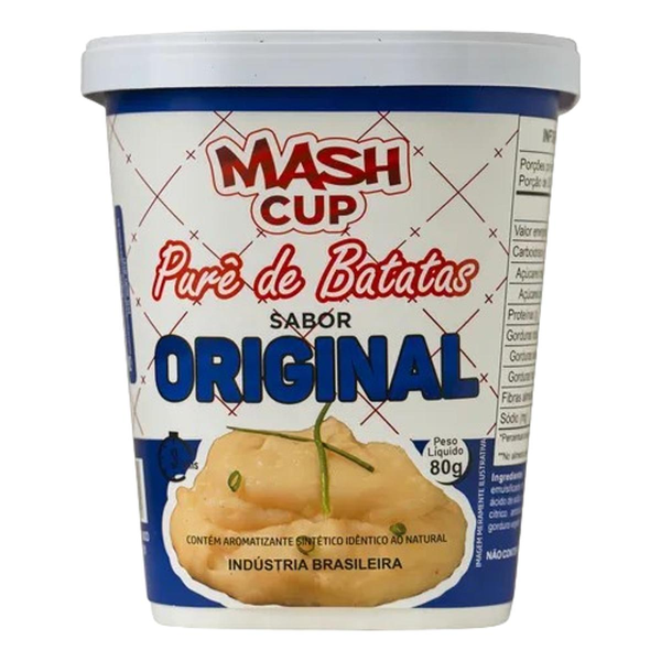Purê de Batata Mash Cup 80g - Original