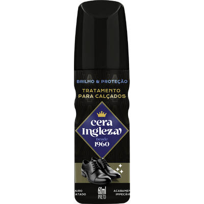 Líquido para Calçados Ingleza Preto 60ml