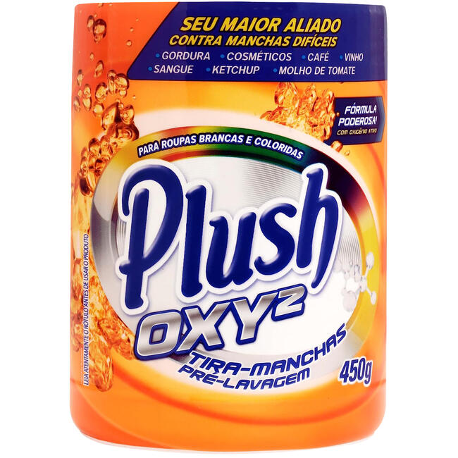 Alvejante em Pó Plush Tira Manchas 450g