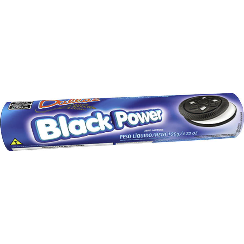 Biscoito Recheado Dallas Black power 120g
