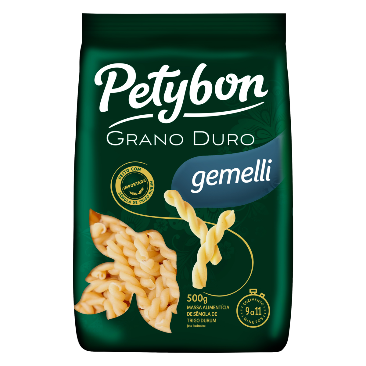 Macarrão Semola Gemellipetybon 500g