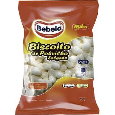 Biscoito de Polvilho Bebela Salgado 80g