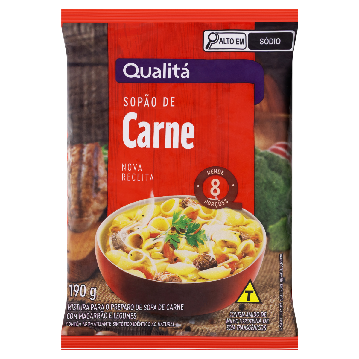 Sopão de Carne QUALITÁ 190g
