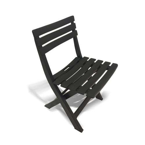 Cadeira Arqplast Dobrável Preta