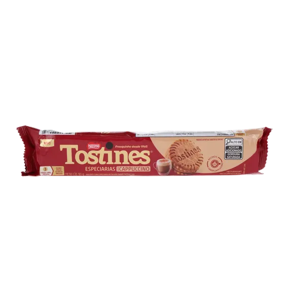 Biscoito Tostines 93g - Cappuccino