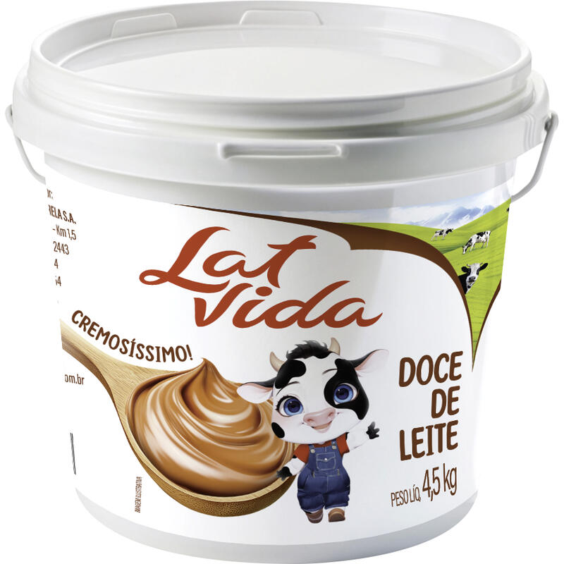 Doce de Leite Latvida 4,5kg