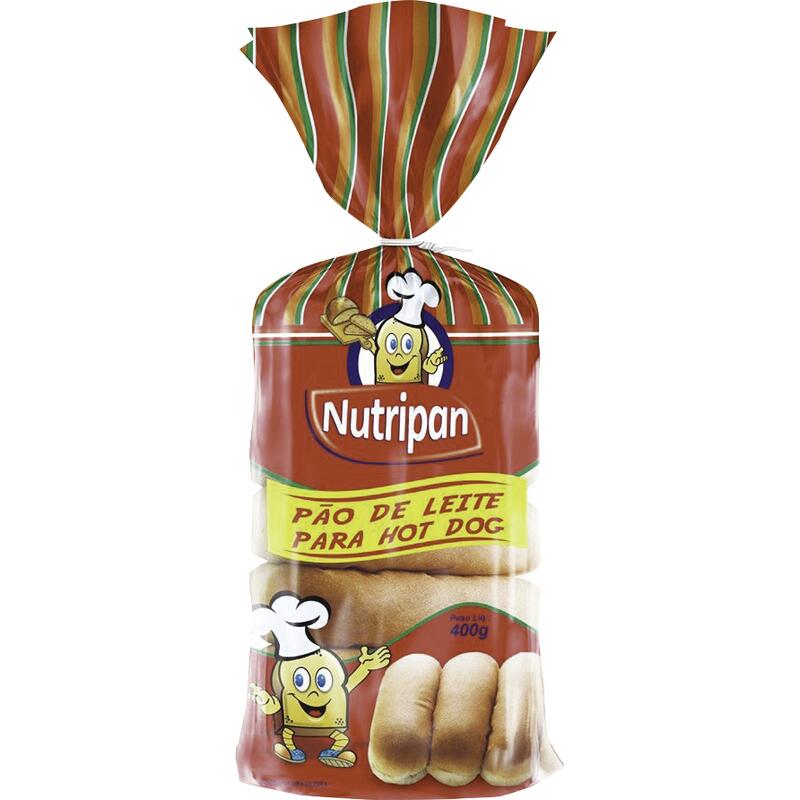 Pão para Hot Dog Nutripan 400g