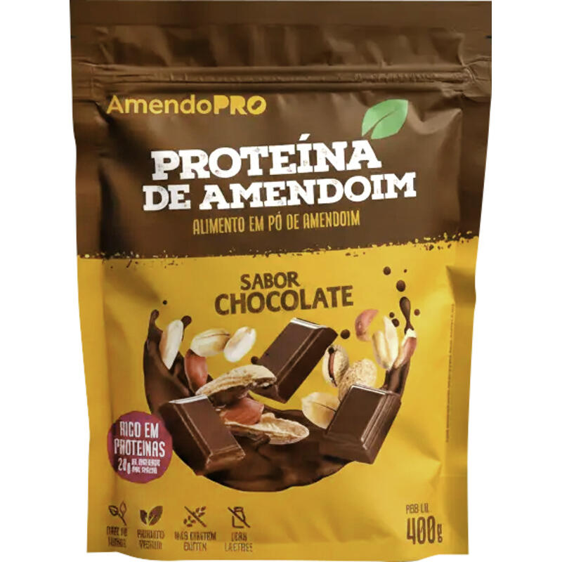 Proteína de Amendoim Amendopro Chocolate 400g