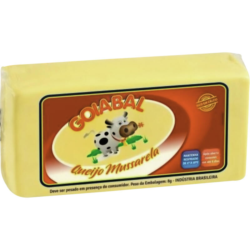 Queijo Mussarela Goiabal Preço por quilo na peça