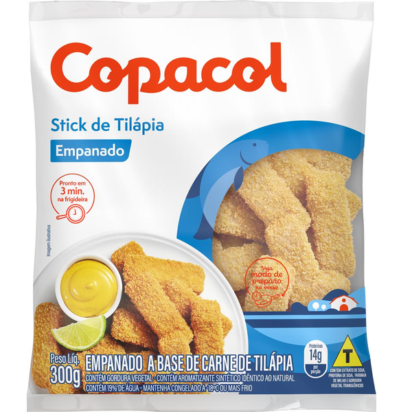 Tirinhas De Peixe Copacol Empanadas 300g