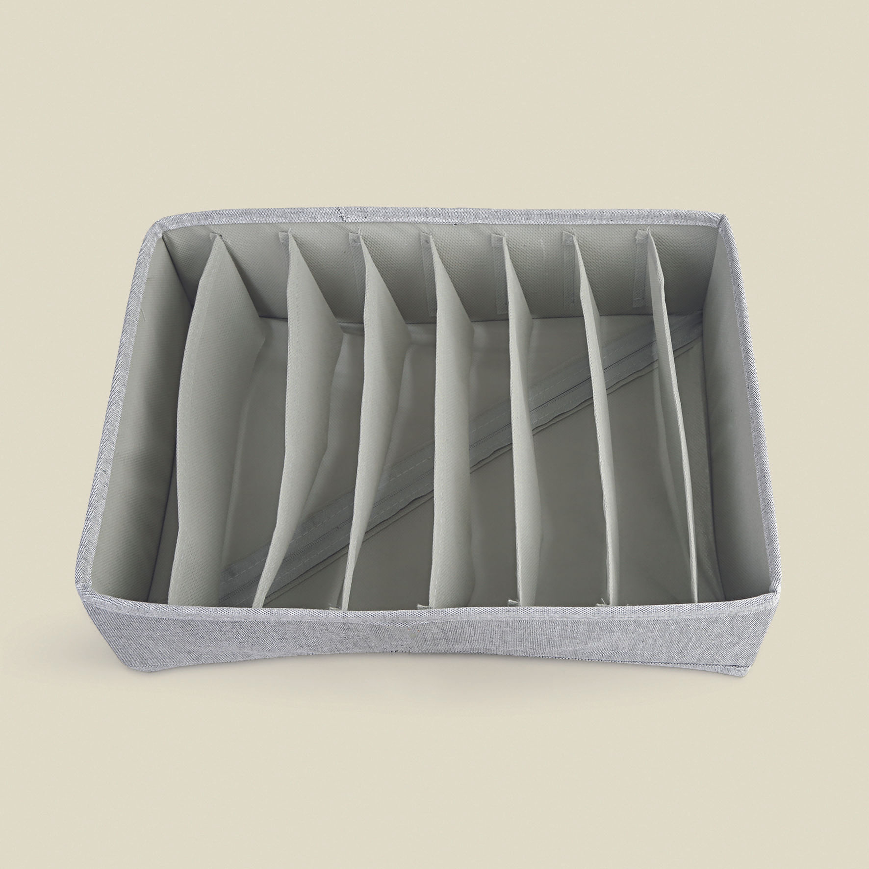 Organizador Algodão com 8 Divisórias 34x24x9cm - A\CASA