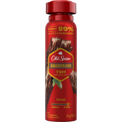 Antitranspirante Amadeirado Old Spice 150ml Spray