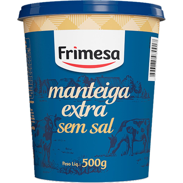 Manteiga Frimesa 500g - Sem Sal