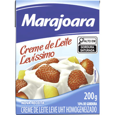Creme de Leite Marajoara 10% Gordura 200g