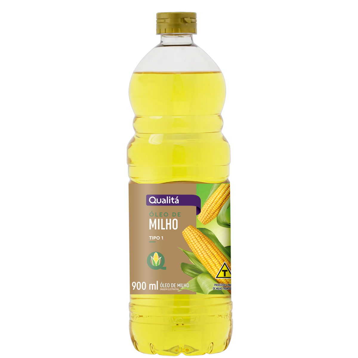 Óleo de Milho Tipo 1 Qualitá Garrafa 900ml