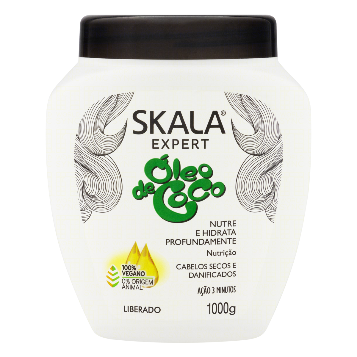 Creme de Tratamento Skala Expert Óleo de Coco Pote 1000g