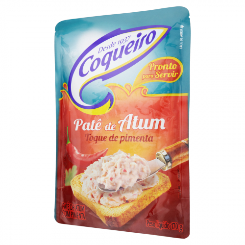 Patê De Atum Toque De Pimenta Coqueiro 170g