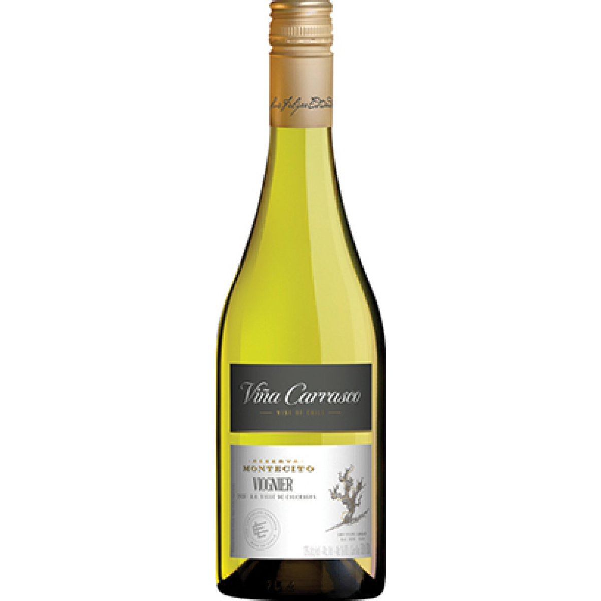 Vinho Branco Chileno Vina Carrasco Reserva Viognier 750ml