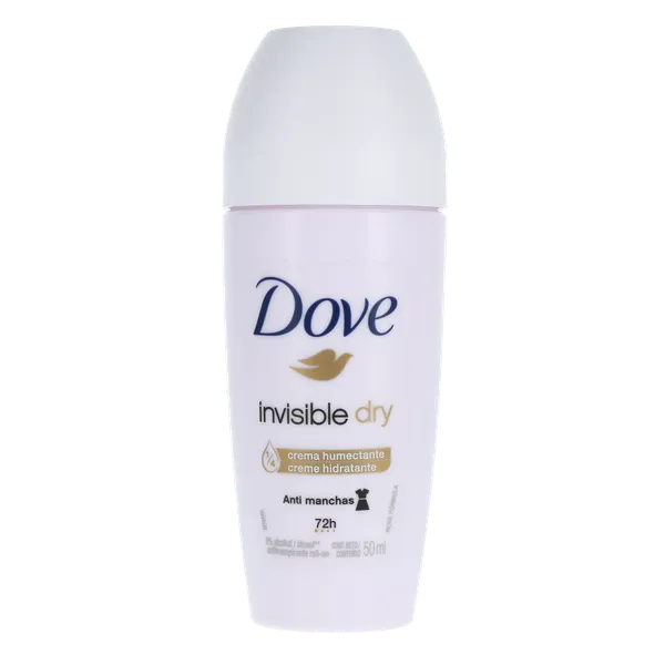 Desodorante Roll-on Dove 50ml - Invisible Dry