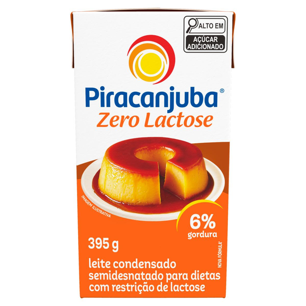 Leite Condensado Piracanjuba Zero Lactose 395g
