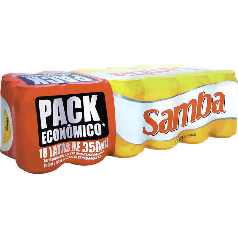 Cerveja Samba 18x350ml