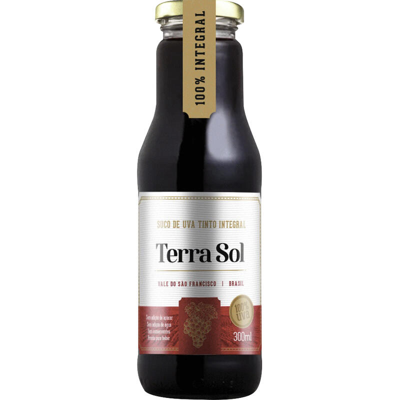 Suco de Uva Terra Sol Integral Tinto 300ml