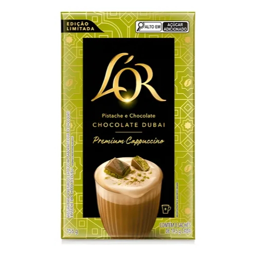 Cappuccino Premium Chocolate Dubai Lor 156g