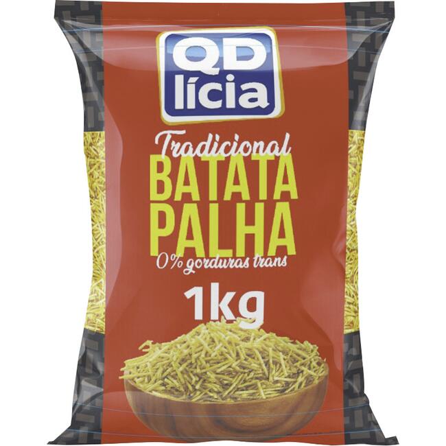 Batata Palha QDlícia Tradicional 1kg