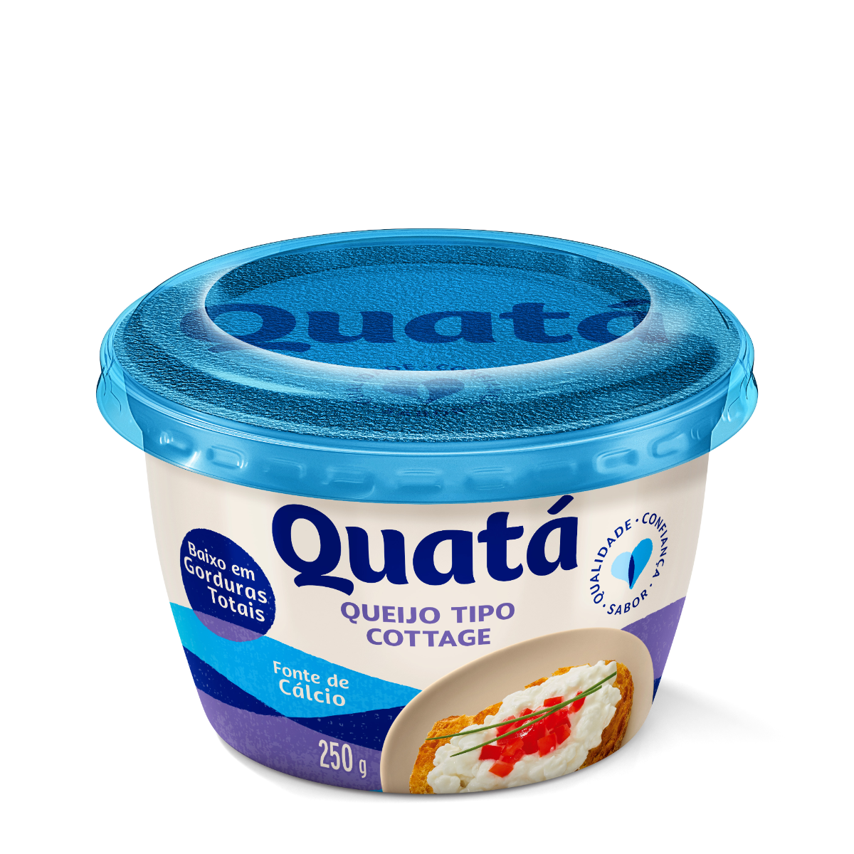 Queijo Cottage Quatá 250g