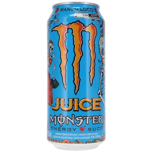 Bebida Energética Monster 473ml - Juice - Mango Loco - Lata