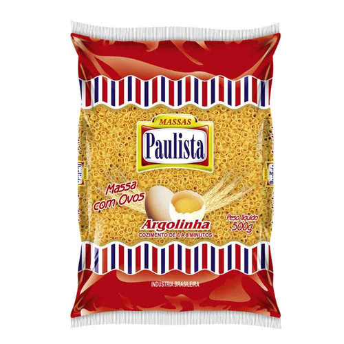 Macarrão Com Ovos Argolinha Paulista 500g