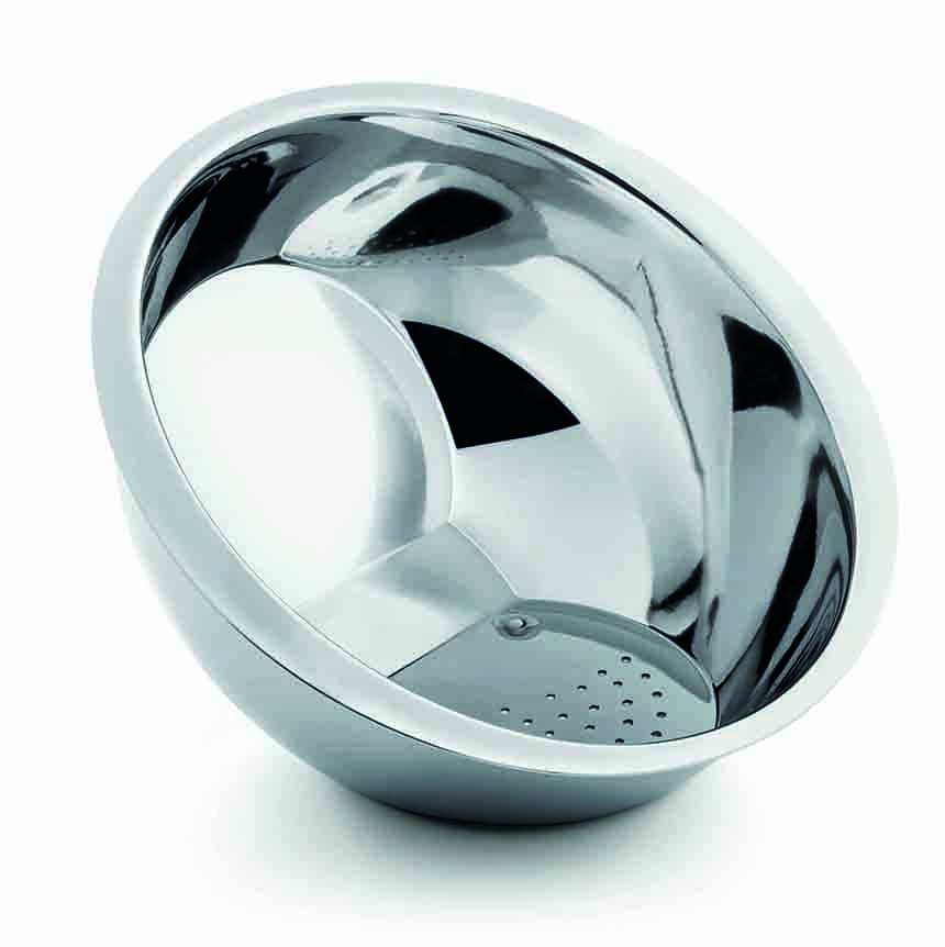 Escorredor de Arroz 25,5cm Inox