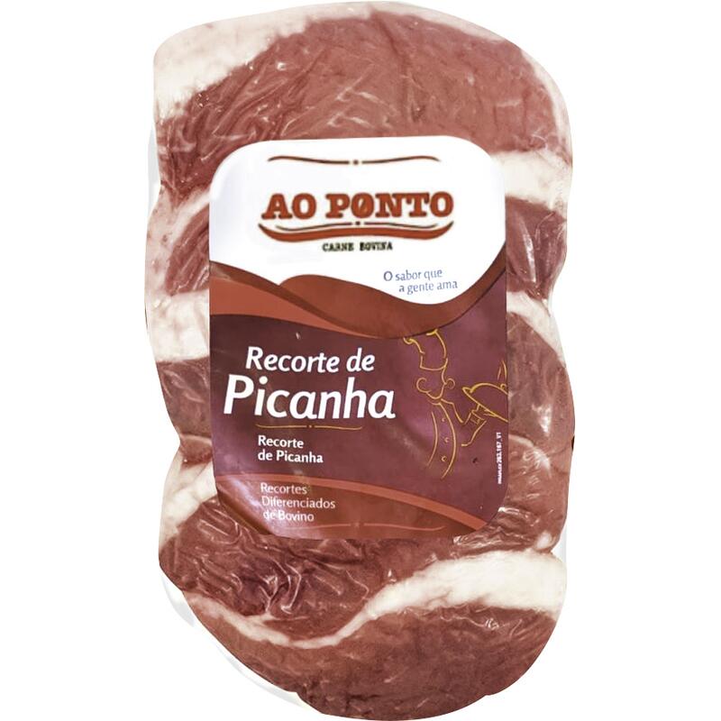 Recorte de Picanha Bov Ao Ponto Resf Preço por quilo na peça