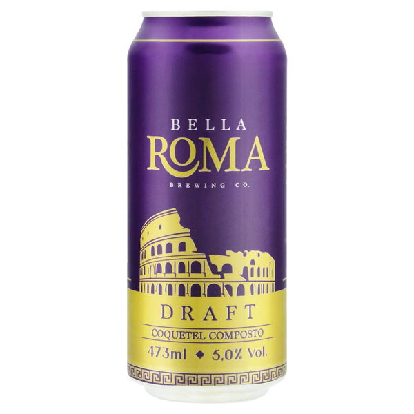 Coquetel Alcoólico Composto Bella Roma Lata 473ml