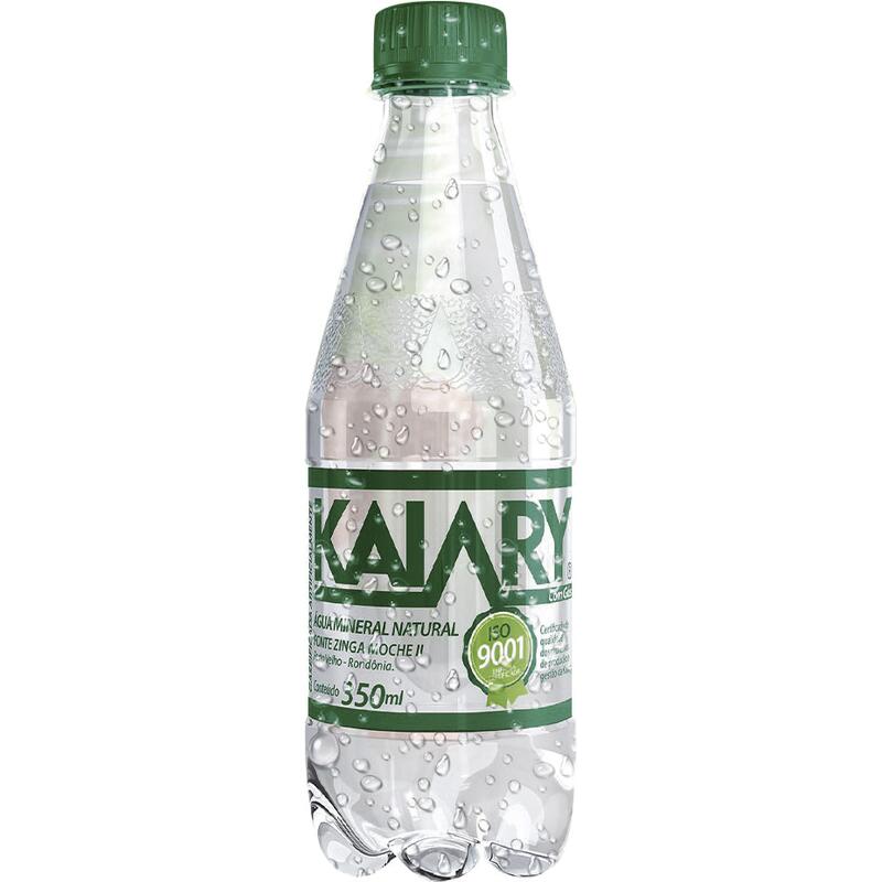 Água Mineral Kaiary Premium Com Gás 350ml