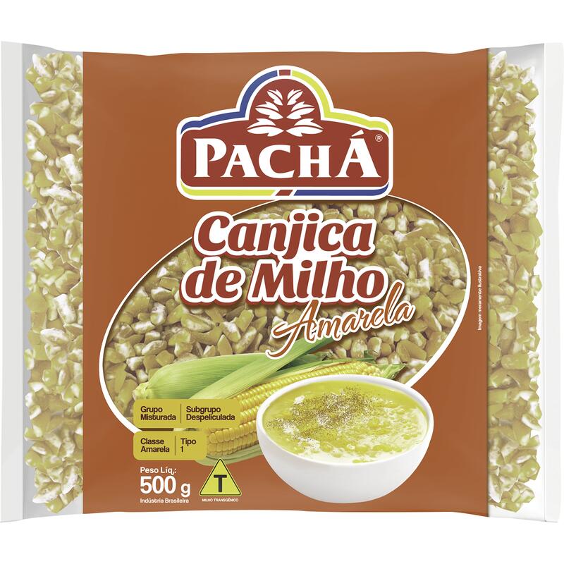 Canjica Pachá Amarela 500g